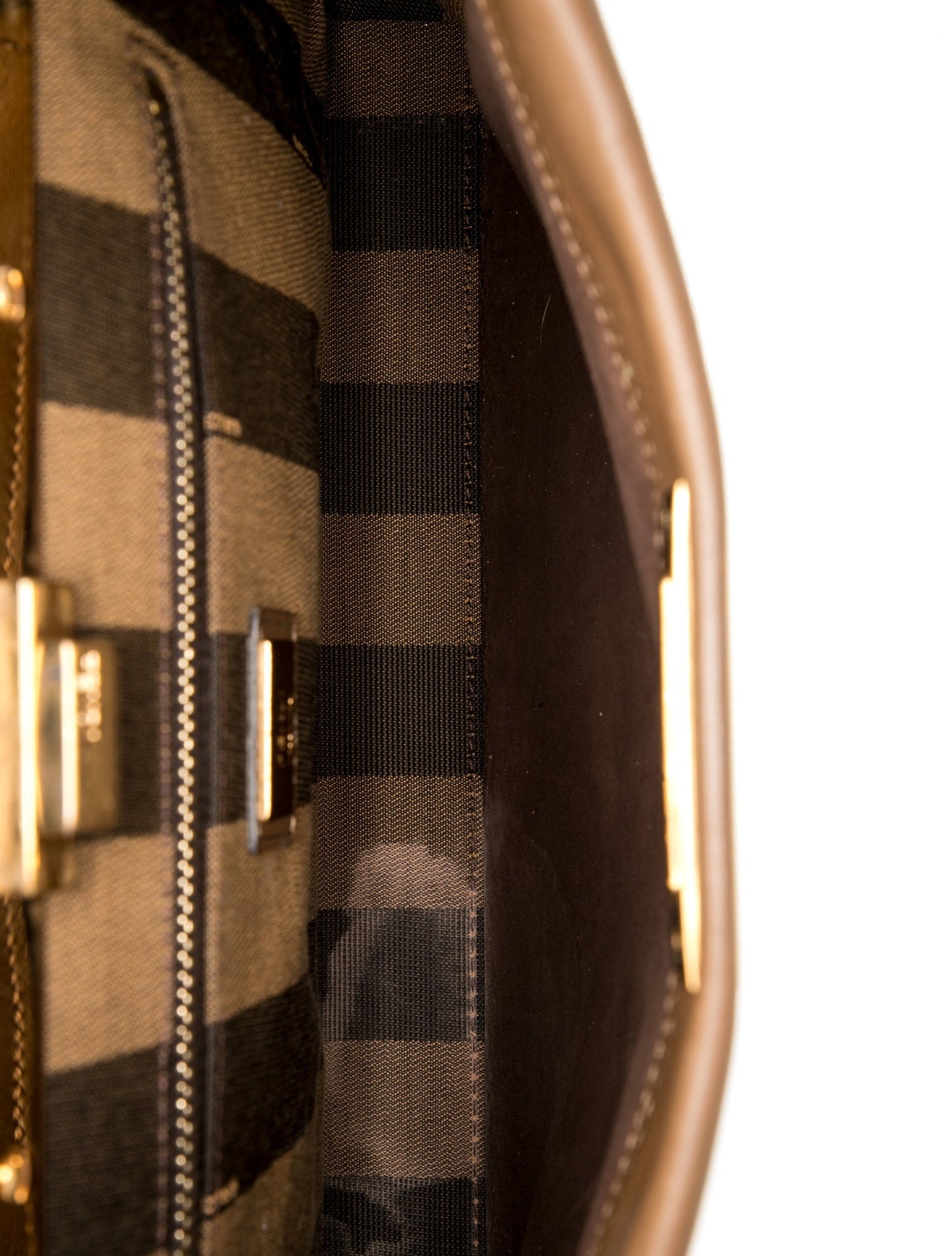 Fendi Leather Peekaboo Medium