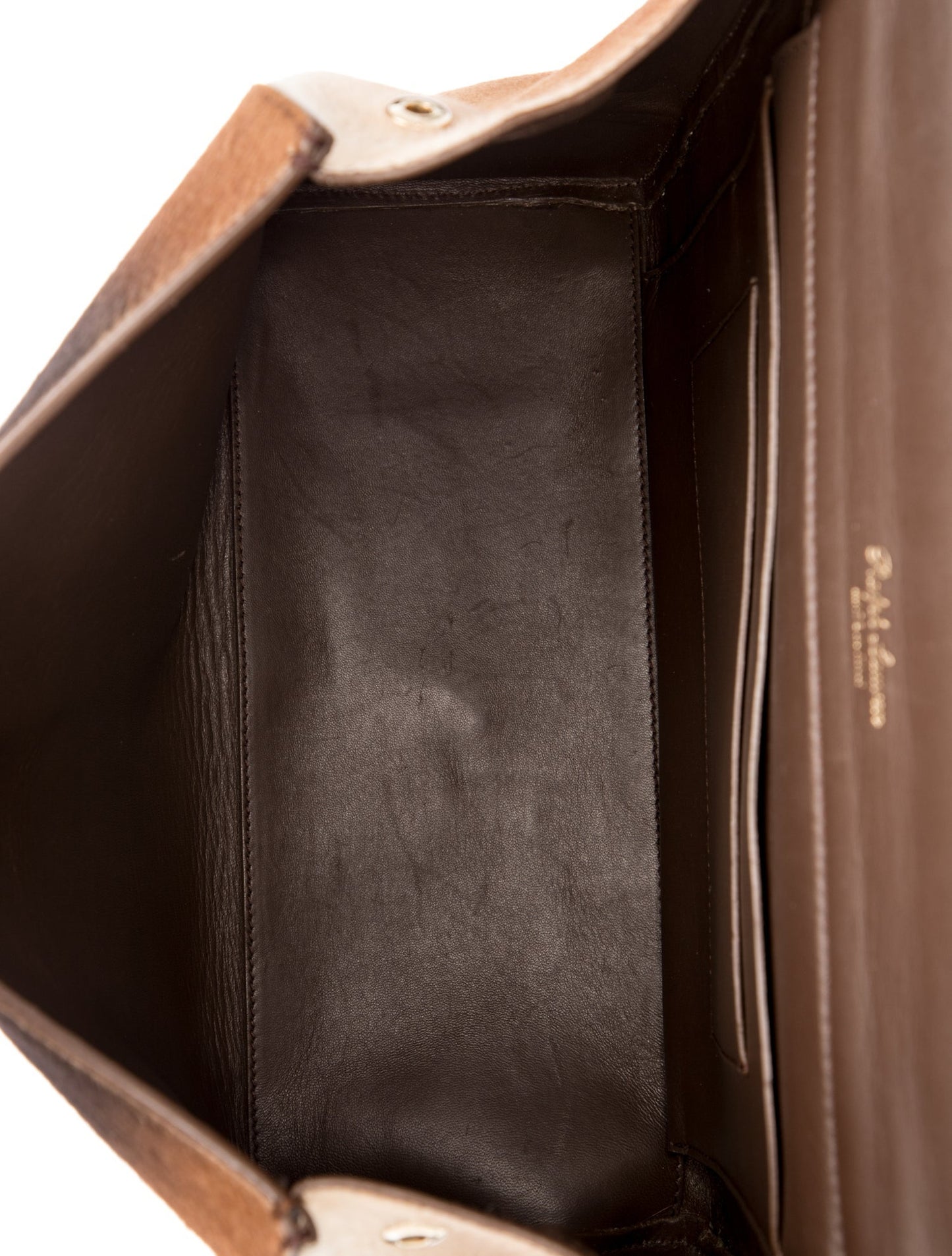 Ralph Lauren Calf Hair Top Handle Bag
