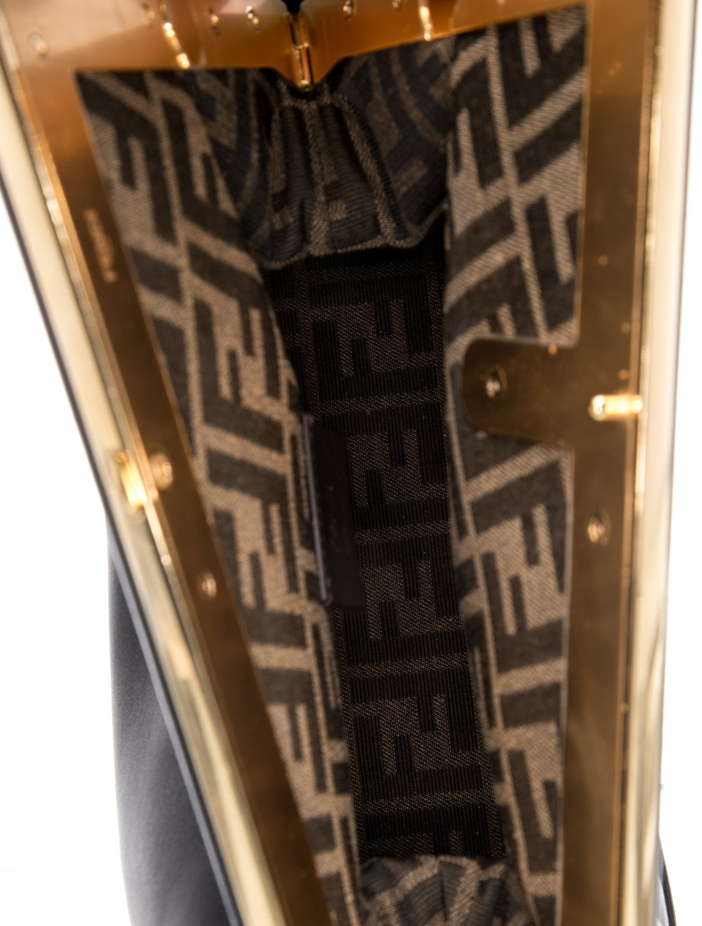 Fendi Zucca FF First Shoulder Bag