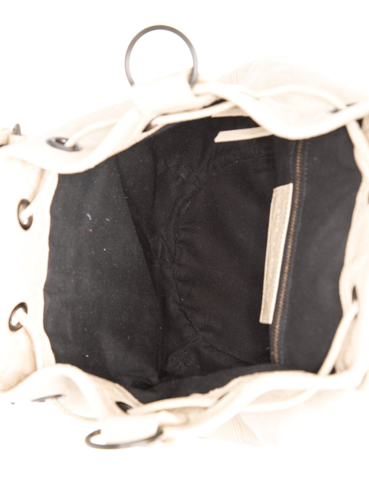 Balenciaga Leather Pompon Mini