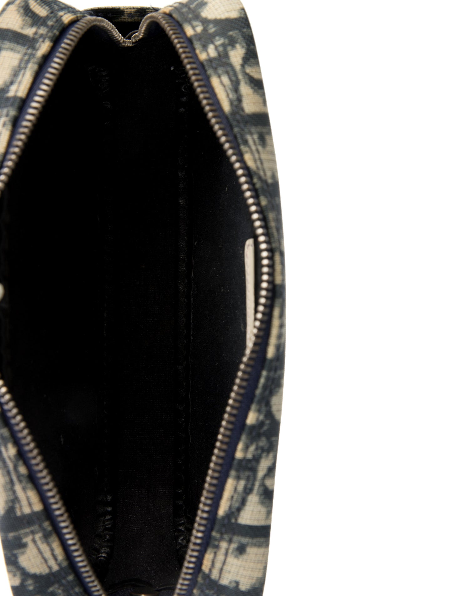 Christian Dior Canvas Printed Cosmetic Bag