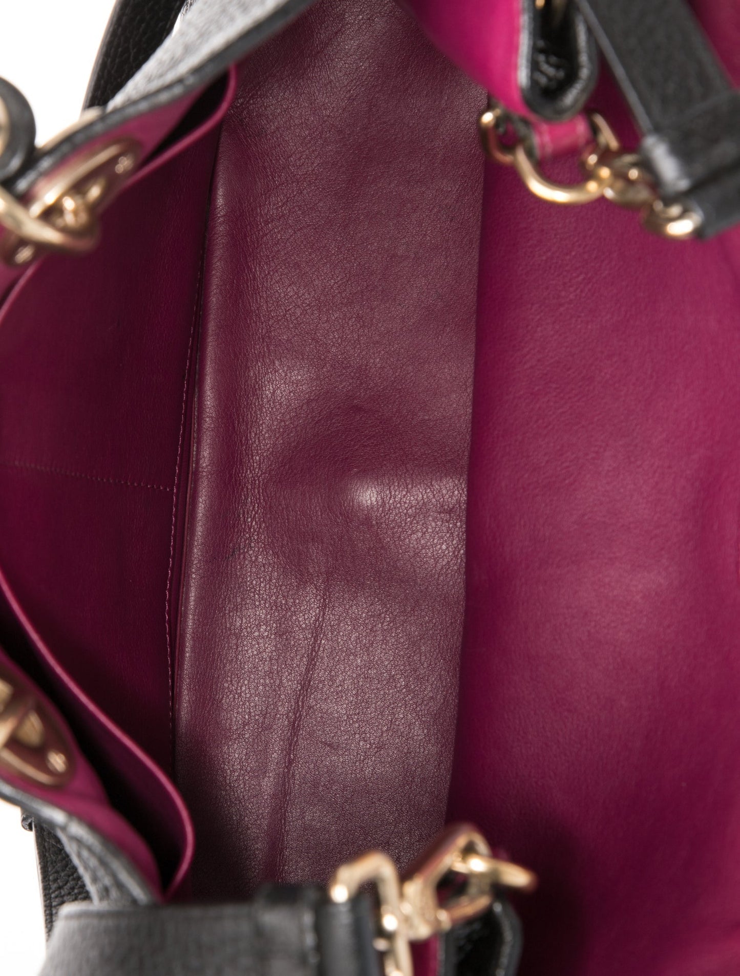 Christian Dior Leather Top Handle Bag Small