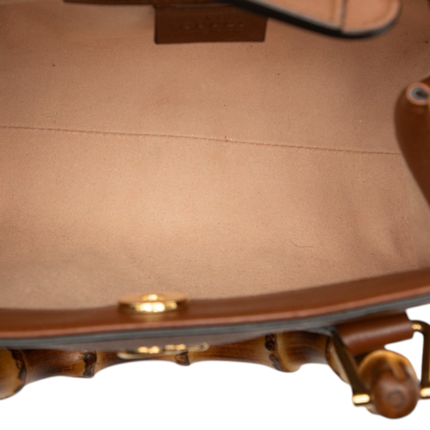Gucci Calf Leather Mini Calfskin Bamboo Diana Satchel