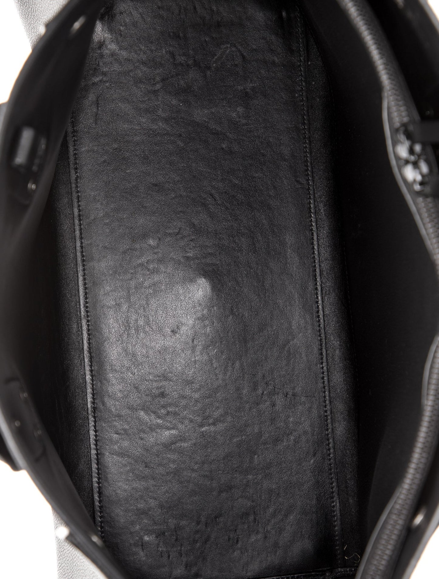 Saint Laurent Leather Sac De Jour Large