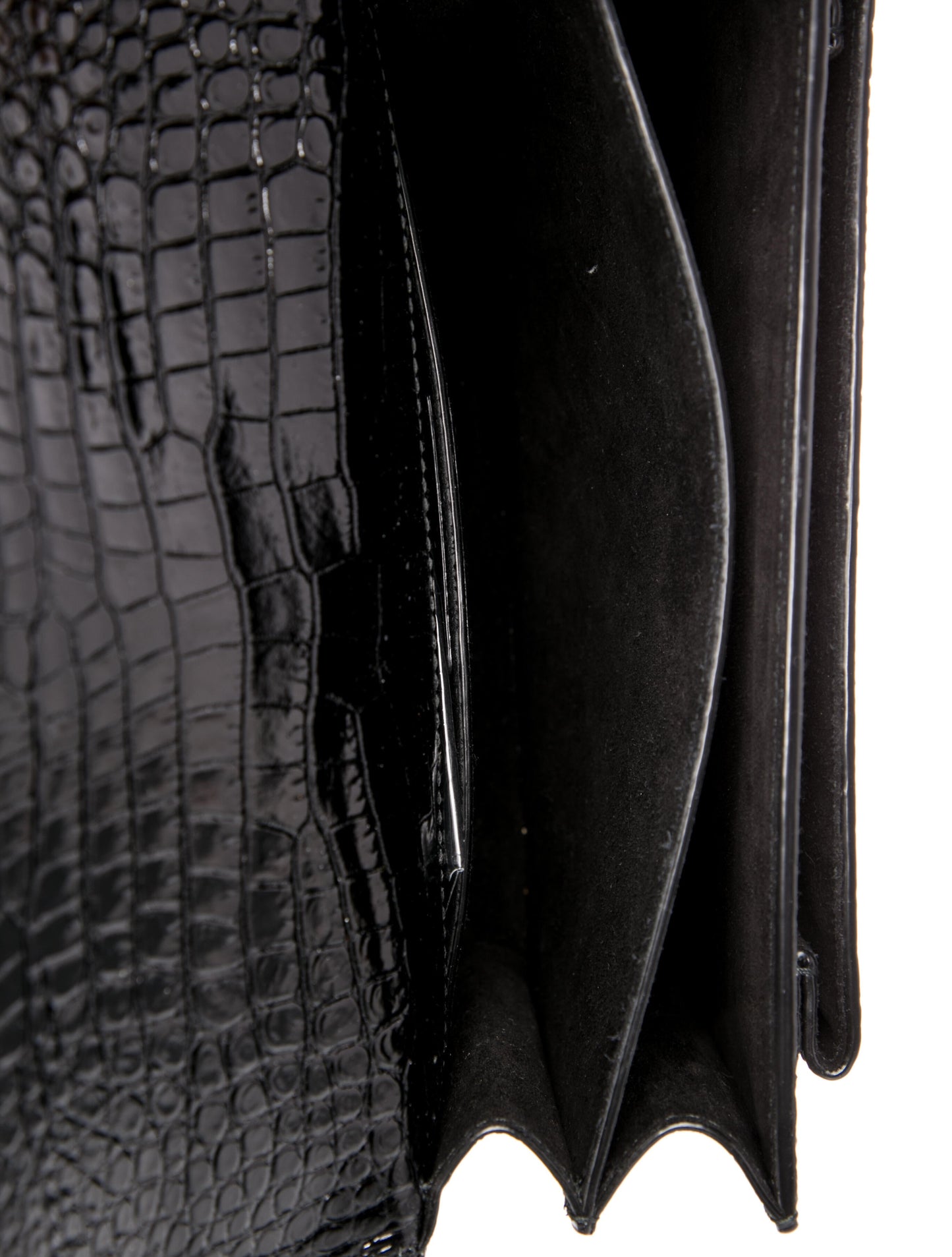 Saint Laurent Embossed Leather Sunset Medium