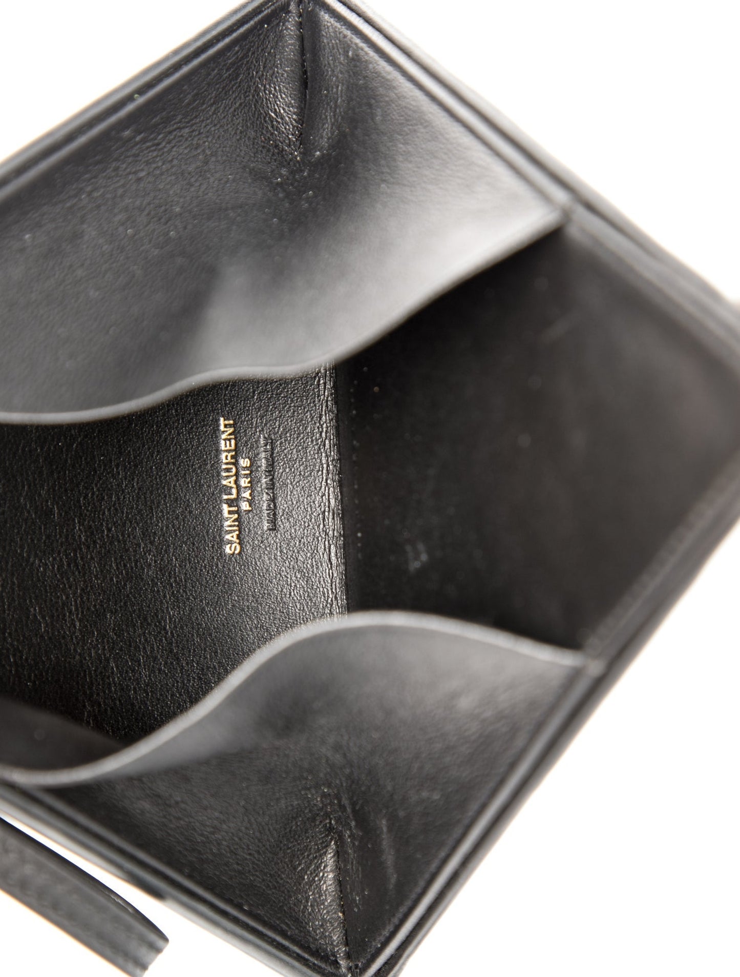 Saint Laurent Leather Clutch