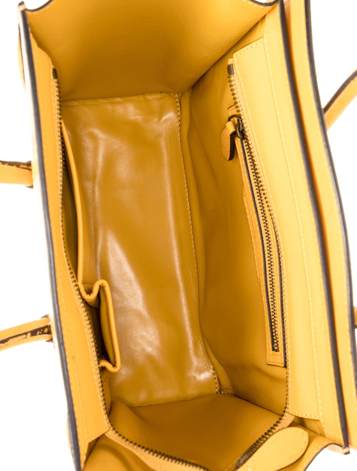 Celine Leather Luggage Micro