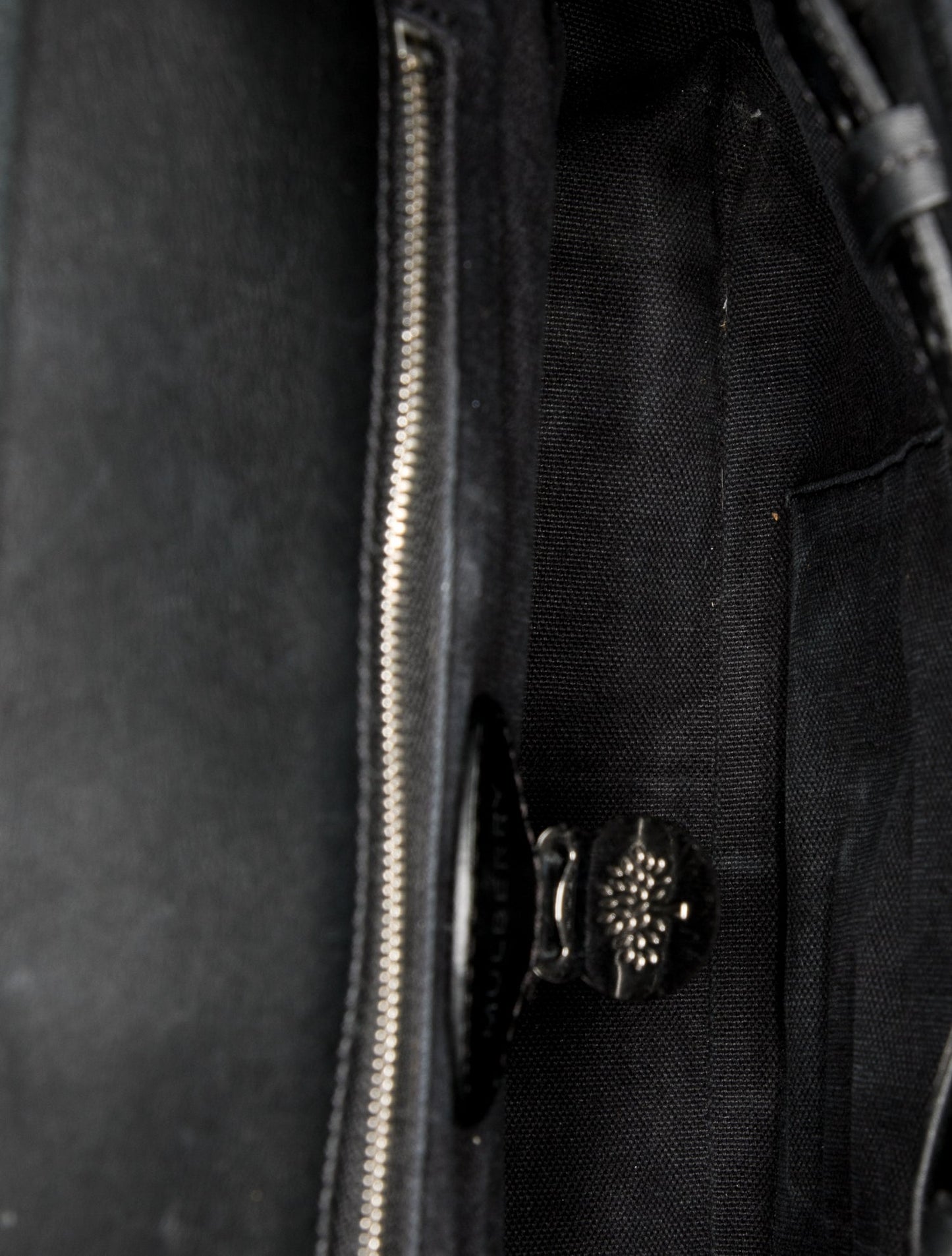 Mulberry Leather Top Handle Bag