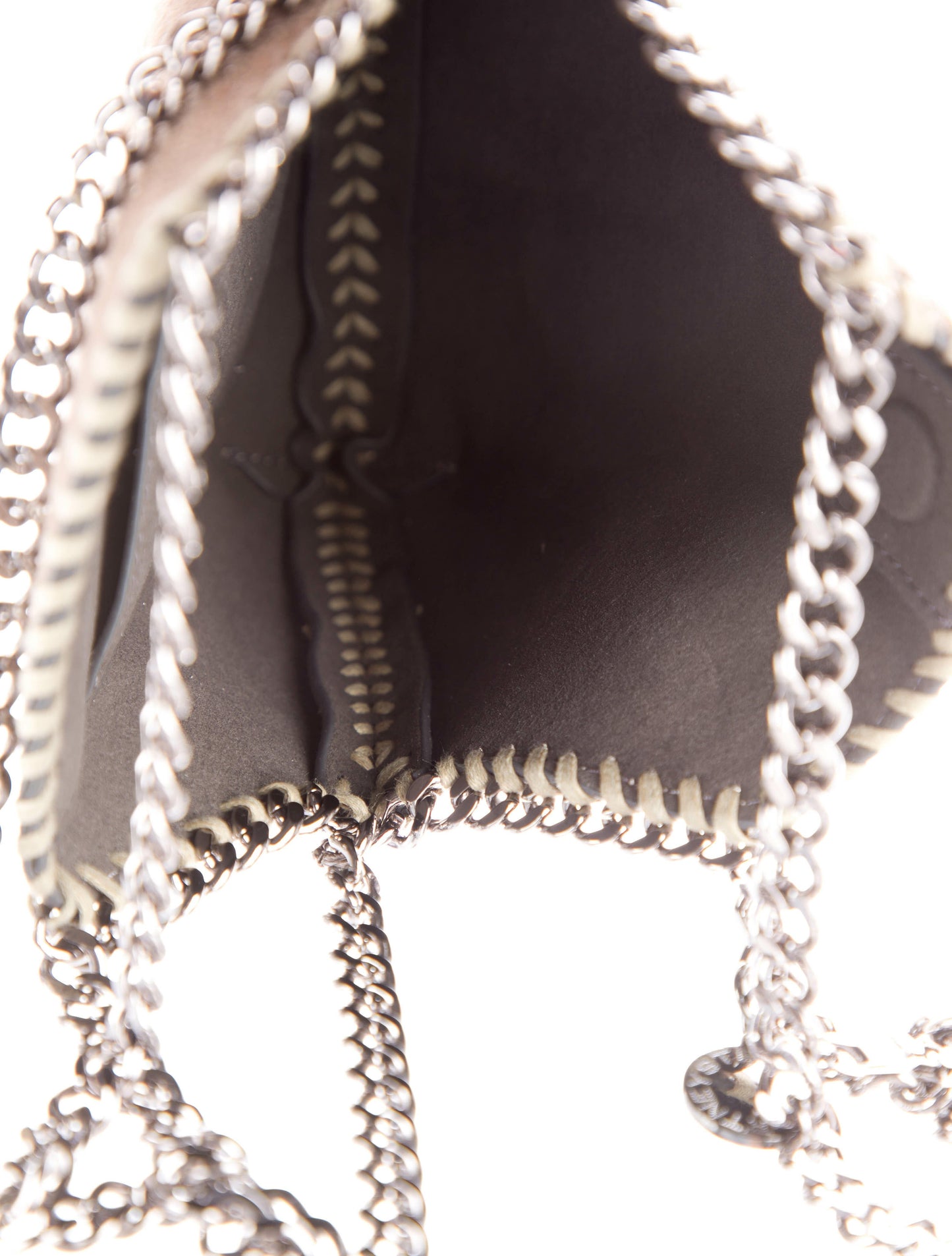 Stella McCartney Vegetarian Leather Chain-Link Handle Bag