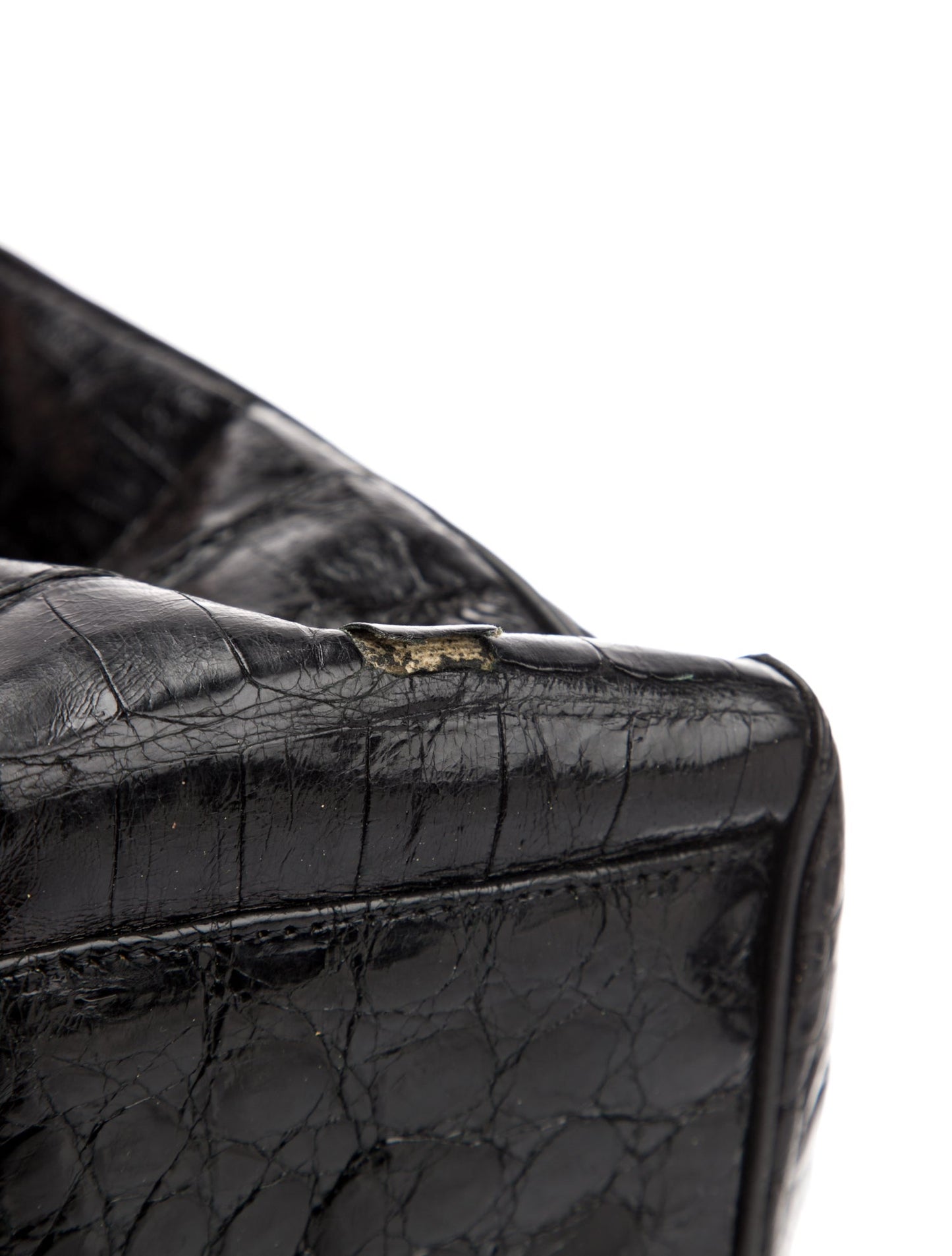 Chanel Crocodile Chain Tote