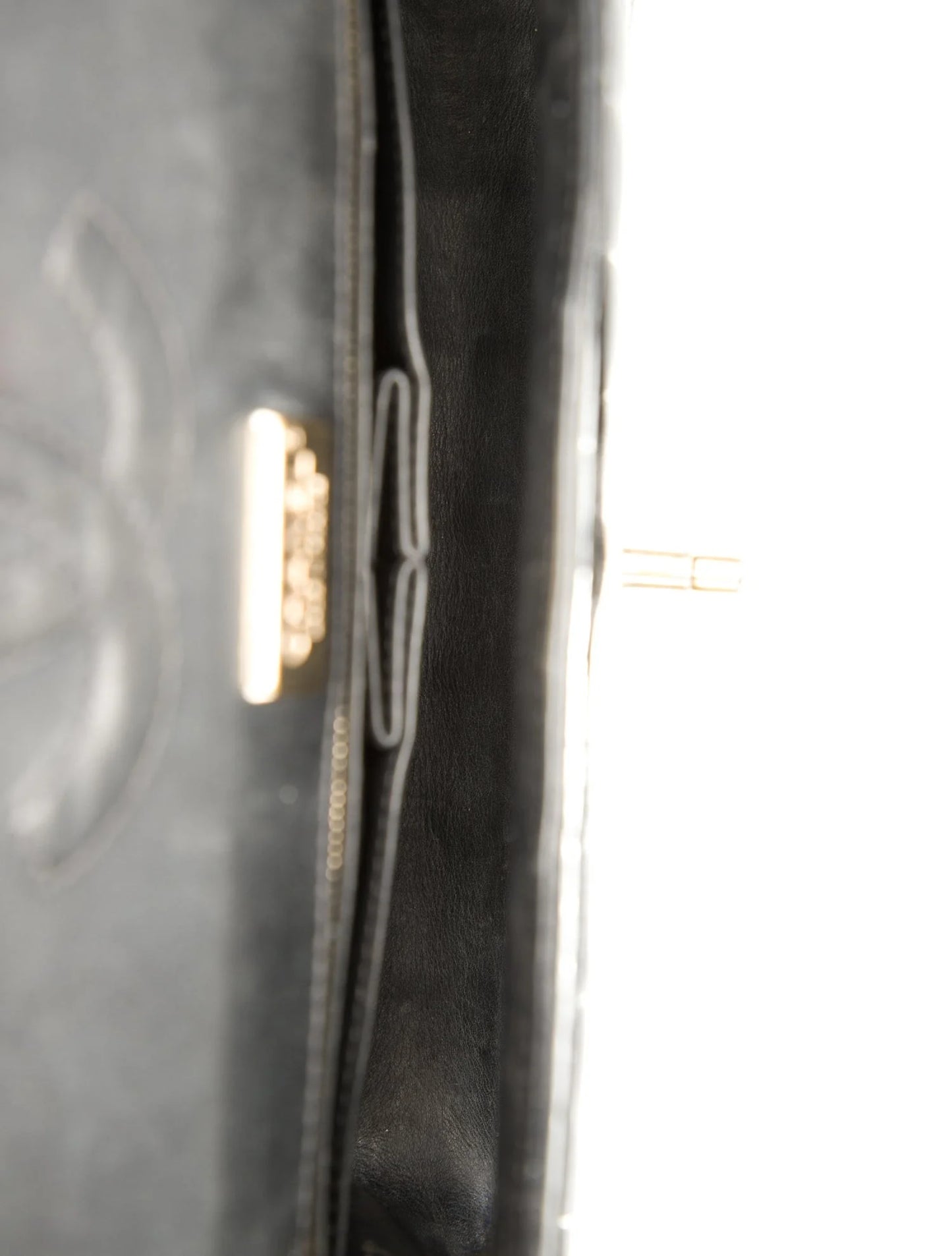 Classic Medium Alligator Double Flap Bag