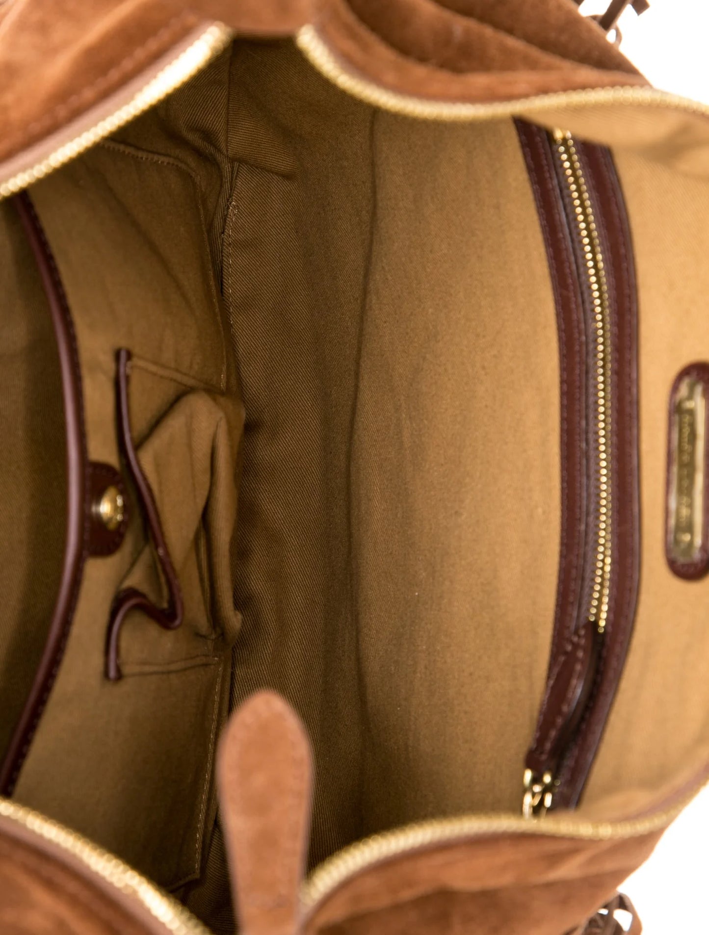 Suede Crossbody Bag