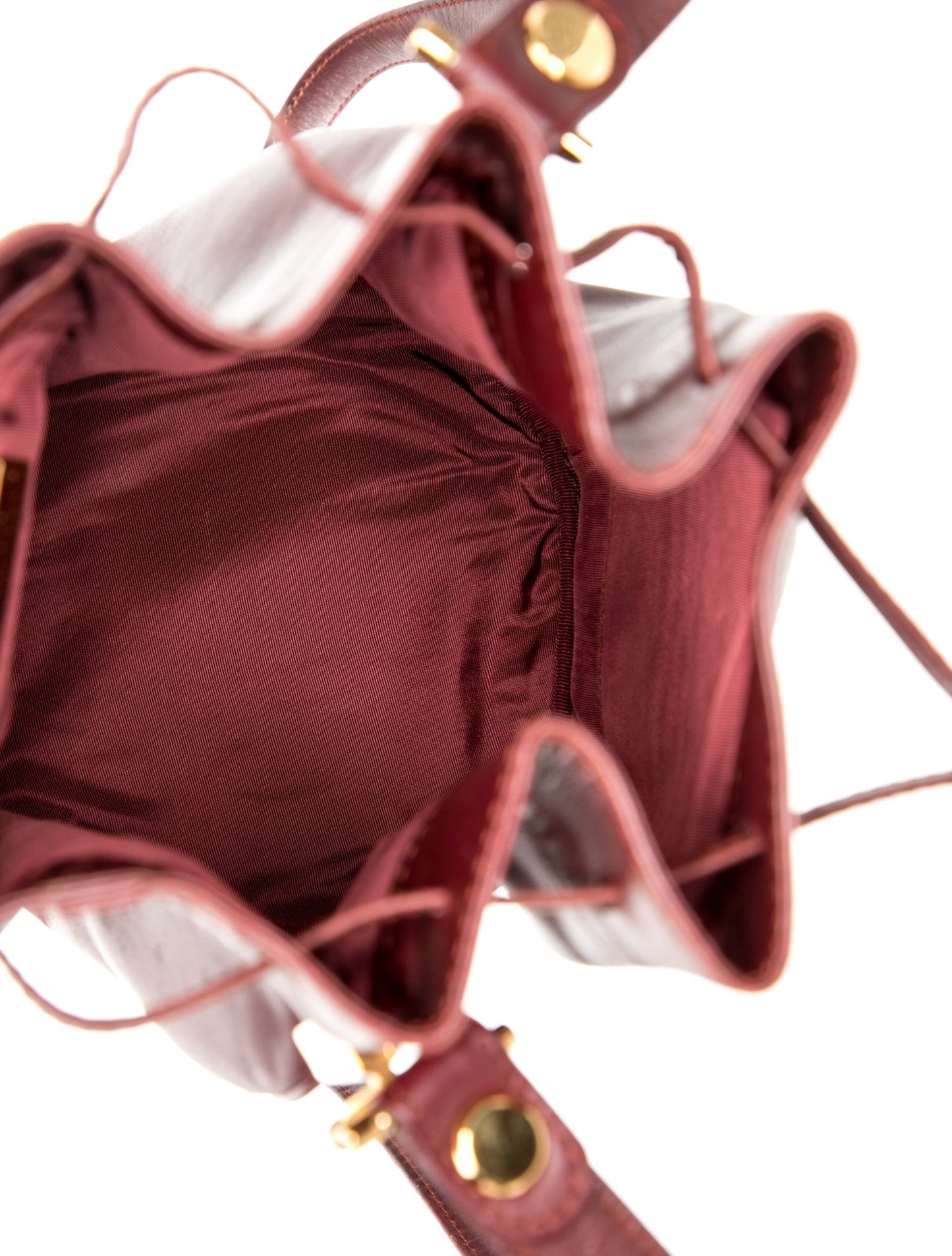 Cartier Leather Bucket Bag