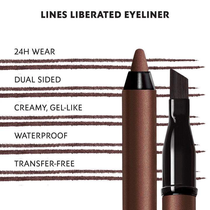LINES LIBERATED 24H WATERPROOF EYELINER