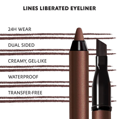 LINES LIBERATED 24H WATERPROOF EYELINER