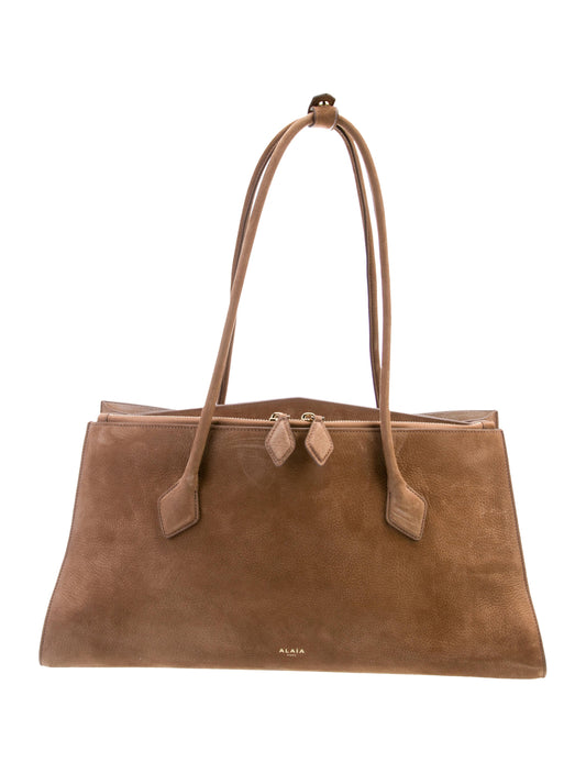 Alaïa Suede Le Teckel Tote Medium