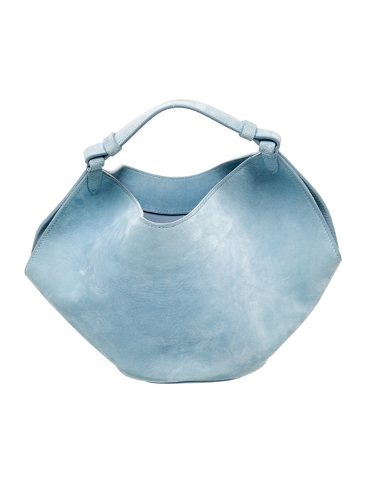 Khaite Suede Top Handle Bag