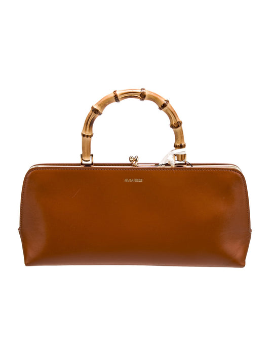 Jil Sander Leather Top Handle Bag w/ Tags