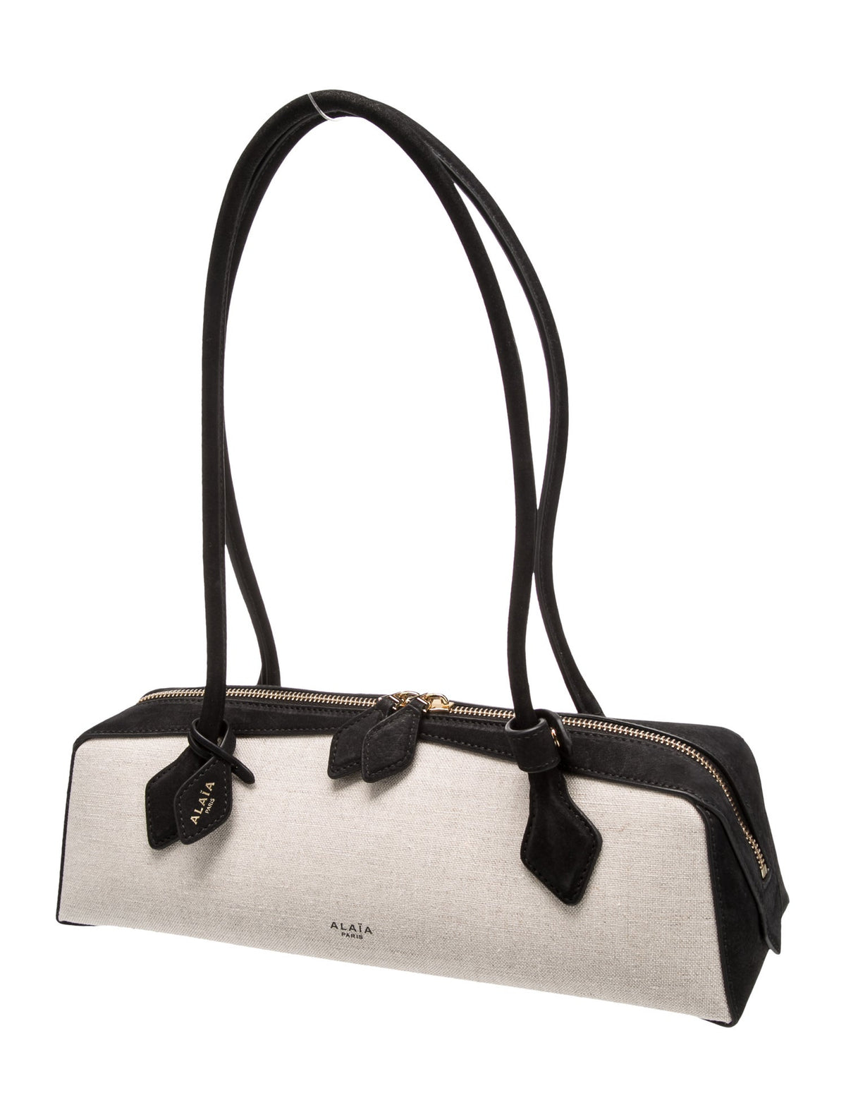 Alaïa Canvas Shoulder Bag