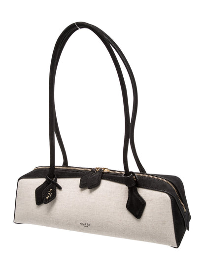 Alaïa Canvas Shoulder Bag
