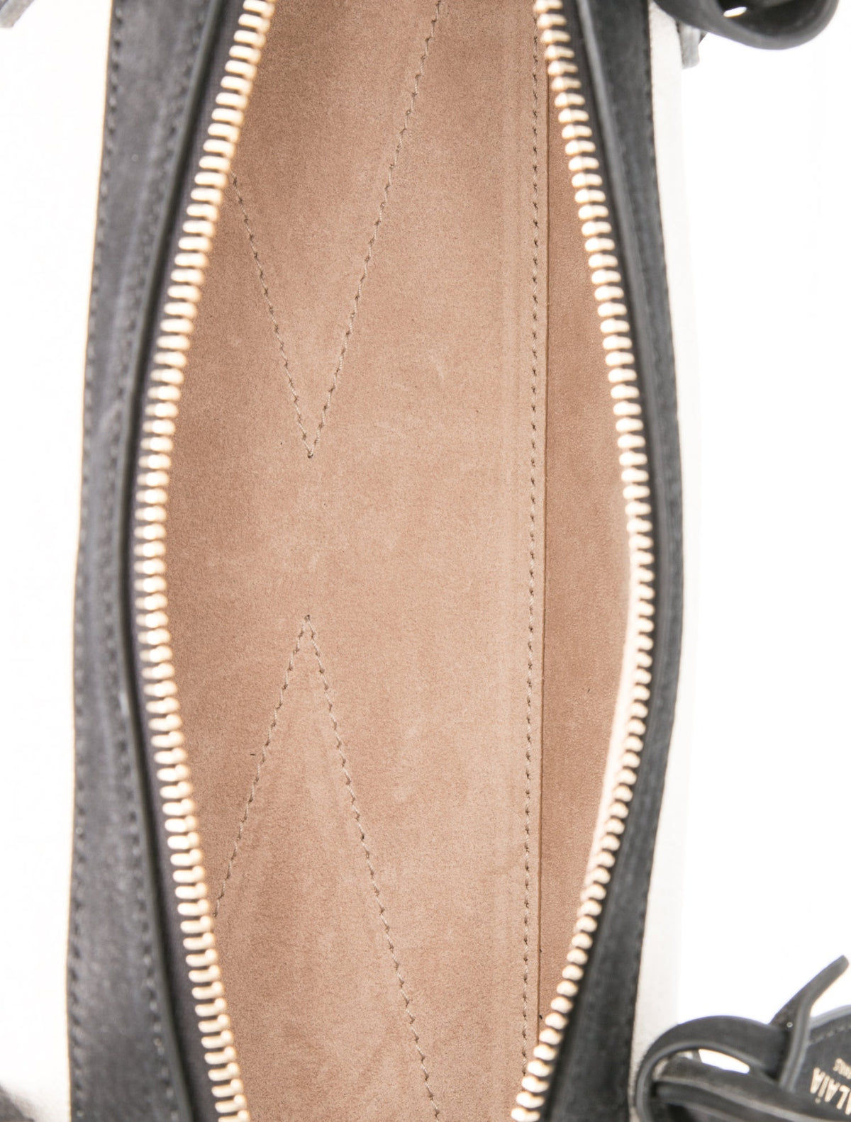 Alaïa Canvas Shoulder Bag