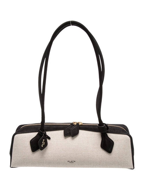 Alaïa Canvas Shoulder Bag