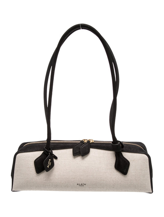 Alaïa Canvas Shoulder Bag
