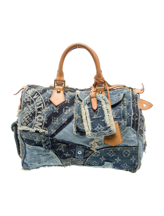 Louis Vuitton LV Monogram Patchwork speedy