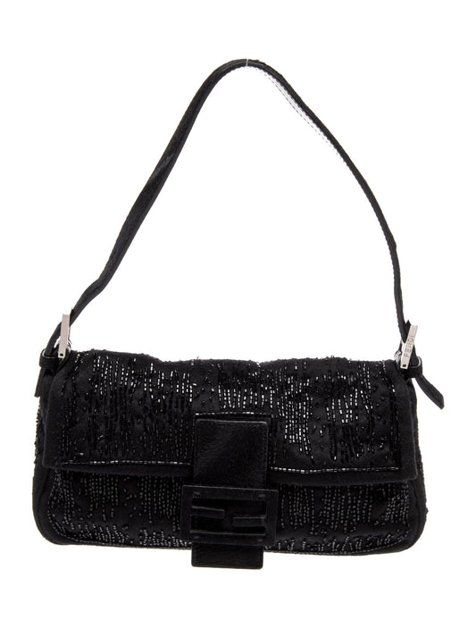 Fendi Zucchino FF Baguette Vintage