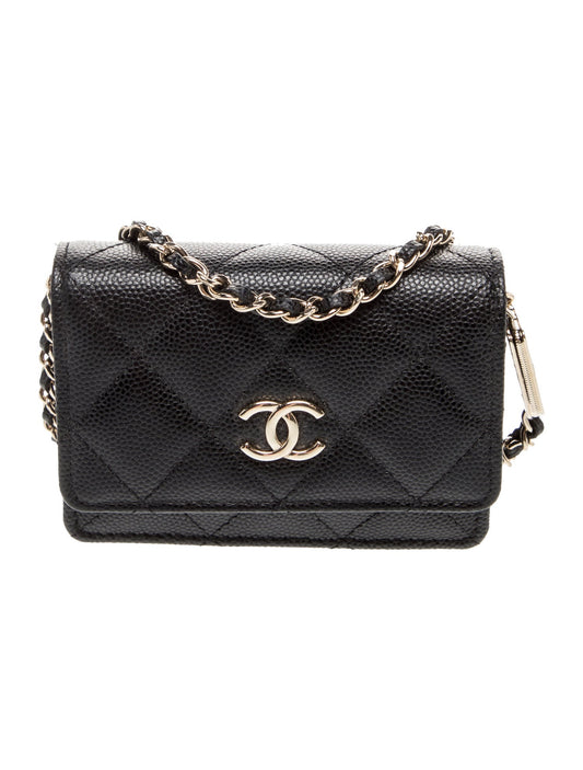Chanel Mini Card Holder On Chain