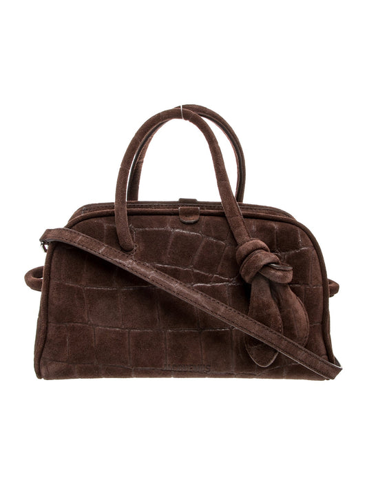 Jacquemus Suede Le Petit Turismo Small