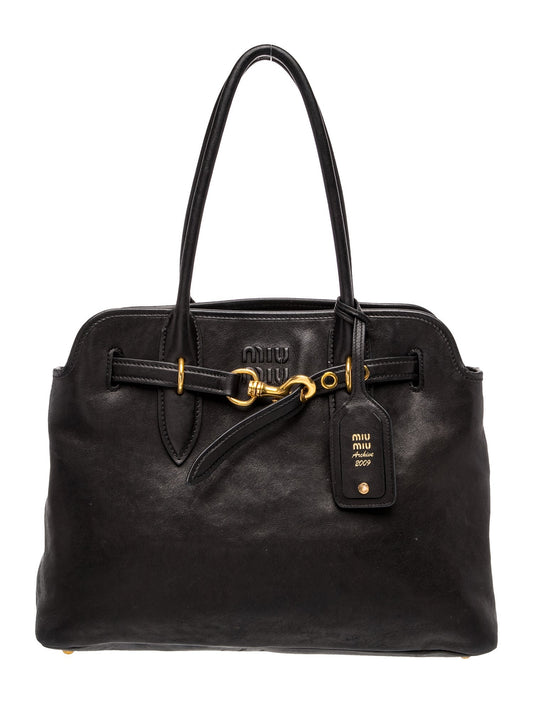 Miu Miu Leather Aventure Medium