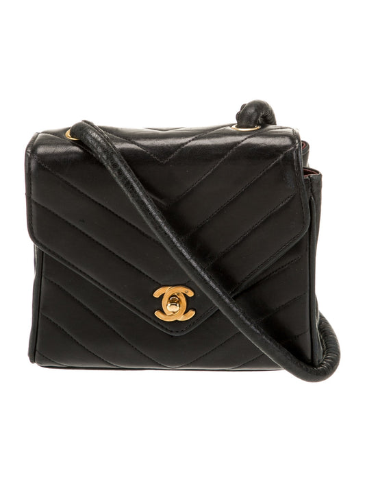 Chanel Chevron Mini Flap Bag