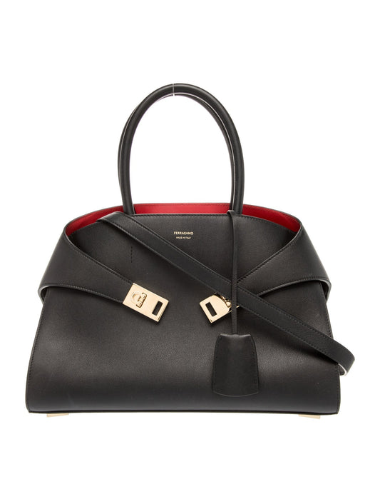 Salvatore Ferragamo Leather Hug Medium
