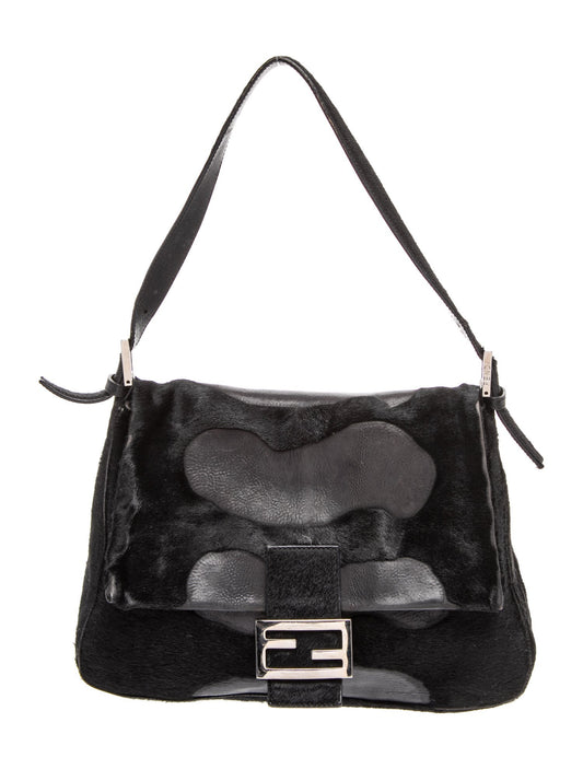 Fendi Ponyhair Shoulder Bag Medium Vintage