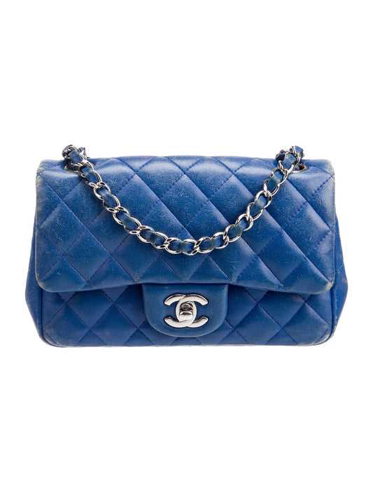 Chanel Quilted Small Single Flap Bag