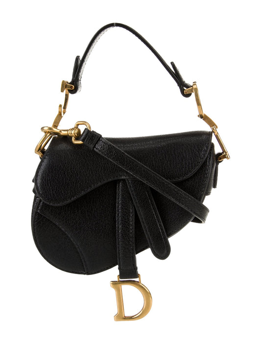 Christian Dior Leather Saddle 2022