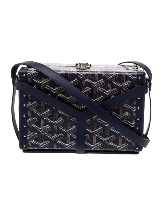Goyard Goyardine Minaudière Trunk Mini