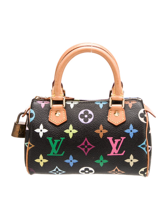 Louis Vuitton Multicolore Monogram Speedy HL Vintage