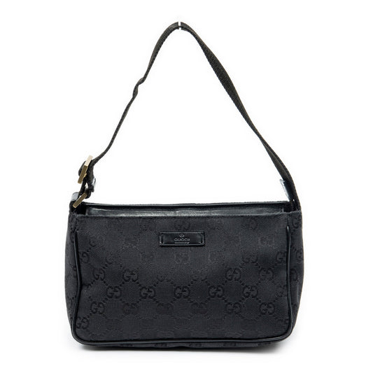 Gucci Canvas Mini Zip Pouch
