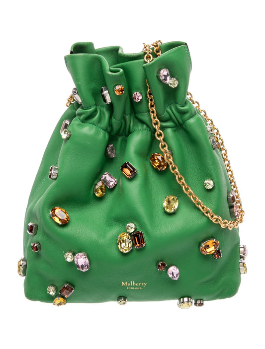 Mulberry Leather Bucket Bag