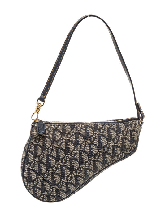 Christian Dior Diorissimo Saddle Pochette