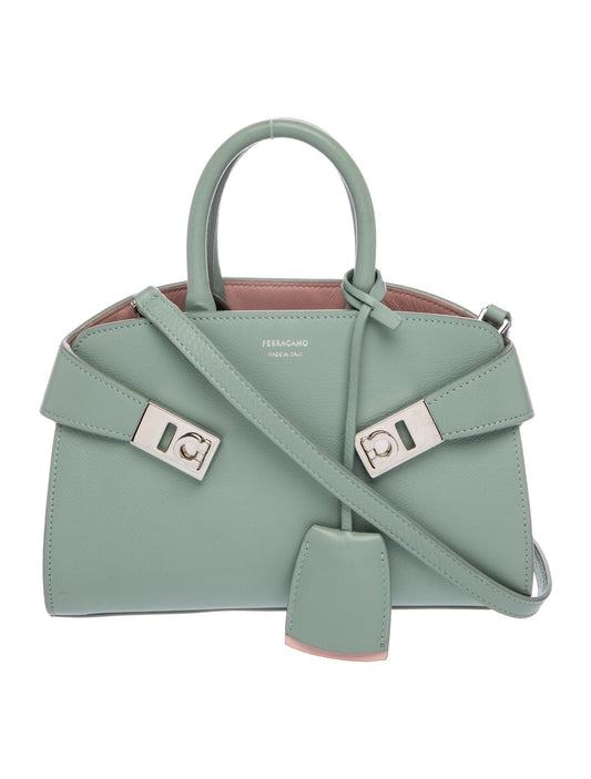 Ferragamo Leather Hug Mini