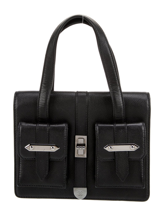 Chanel Double Pocket Handle Bag
