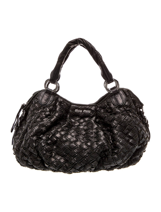 Miu Miu Leather Shoulder Bag
