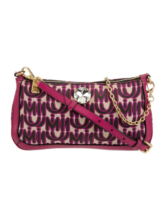 Miu Miu Canvas Crossbody Bag