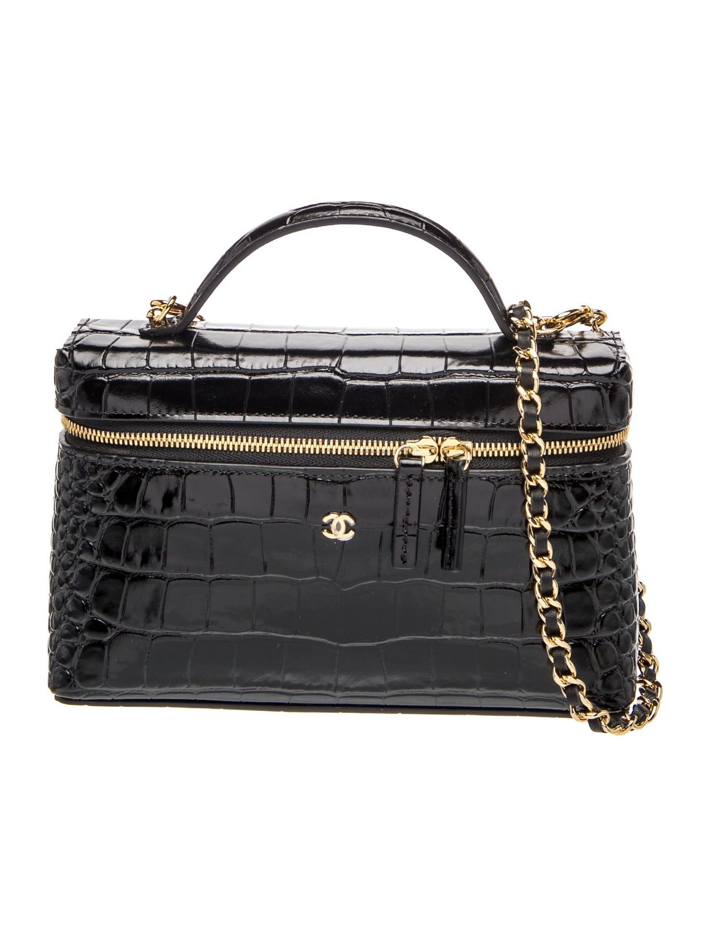 Chanel 2026 Embossed Slim Vanity Case