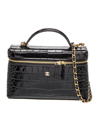 Chanel 2026 Embossed Slim Vanity Case