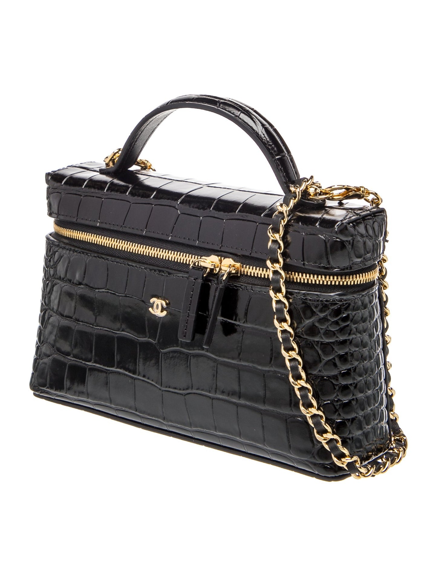 Chanel 2026 Embossed Slim Vanity Case
