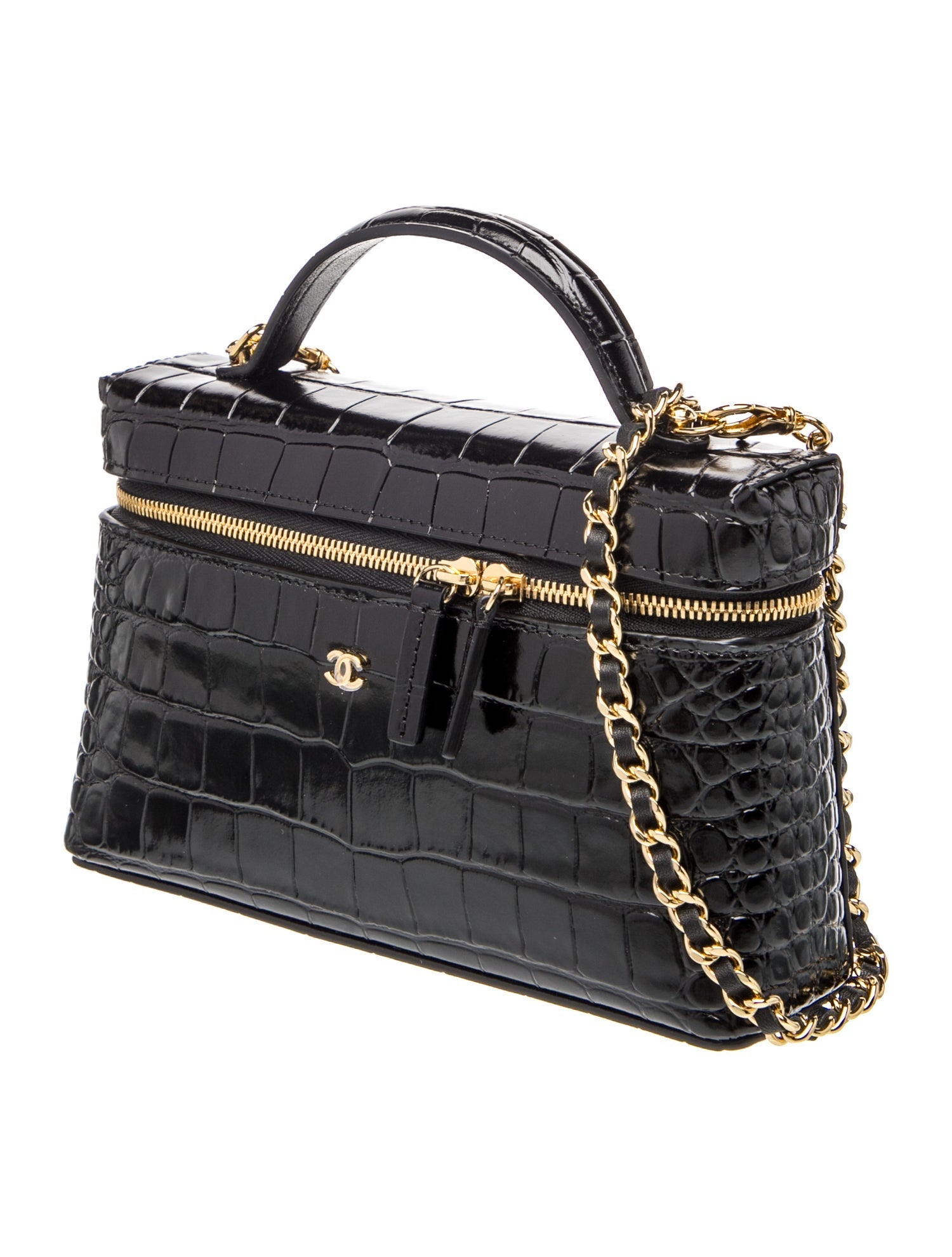 Chanel 2026 Embossed Slim Vanity Case